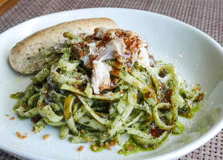 pesto-fettuccine