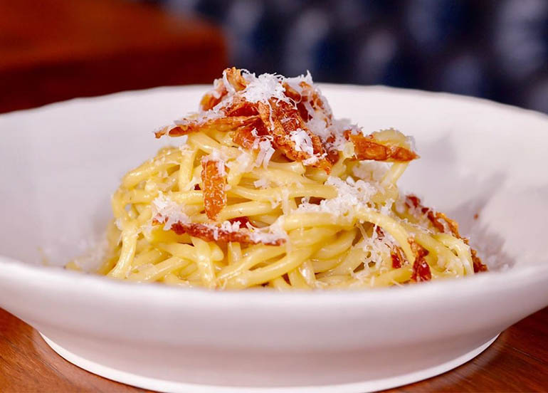 Carbonara from Wildflour Italian