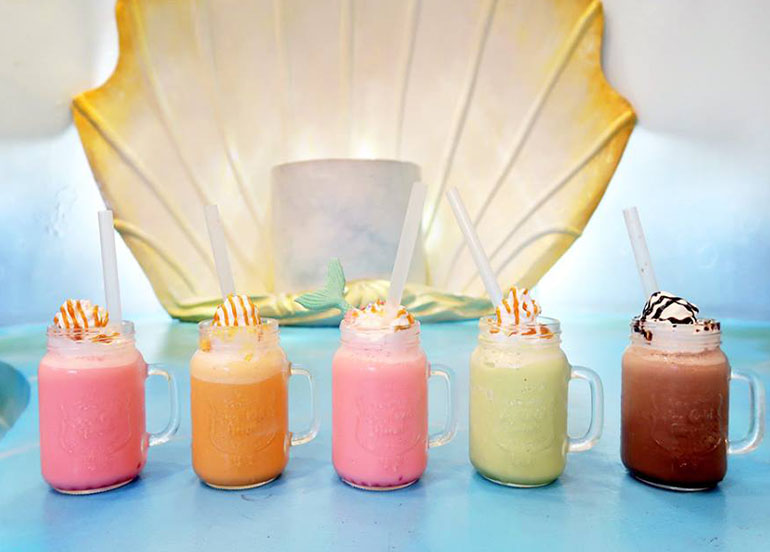 Frappes from Cafe Mermania