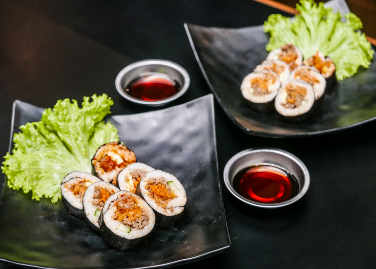 Soban K-Town Kimbap with Oil