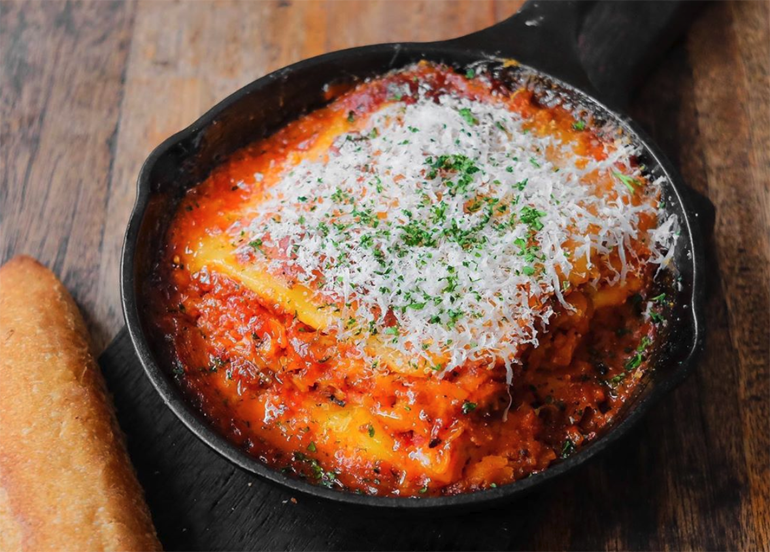 Little Flour Cafe Lasagna