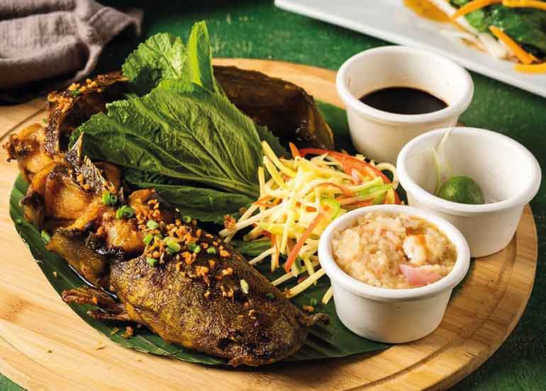Grilled Hito from Blackbeard's Seafood Island