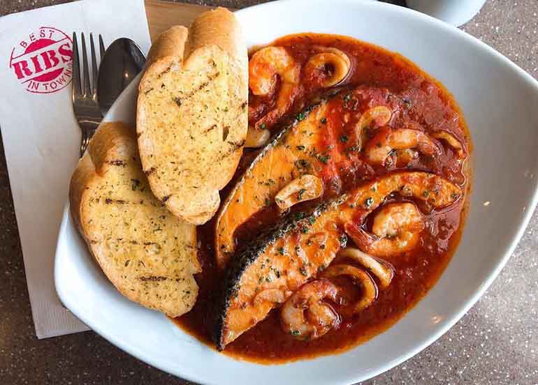Seafood Stew from Racks