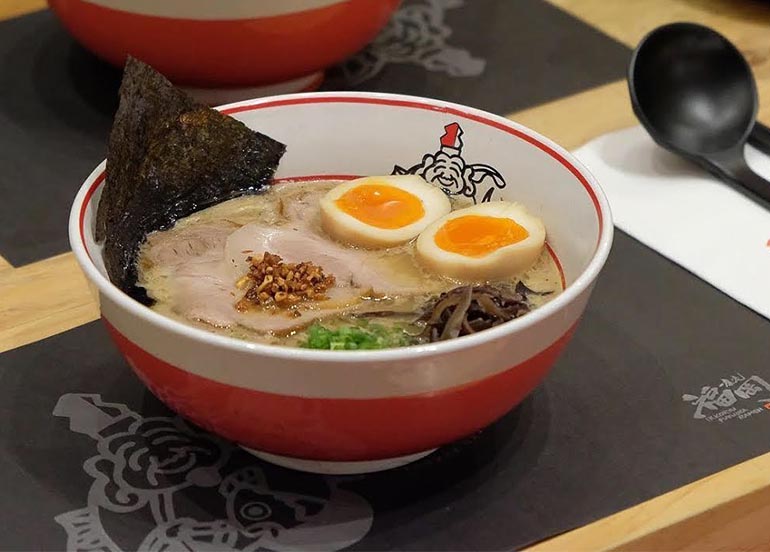 Ramen from Ikkoryu Fukuoka Ramen