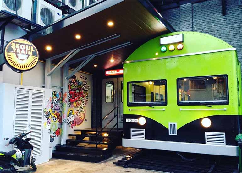 Facade of Seoul Train Tomas Morato