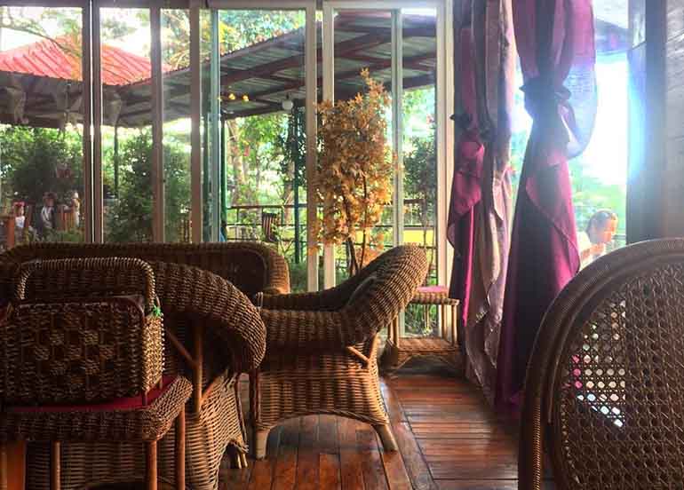 Secret Garden Resto and Cafe Co Interiors and Dining Area