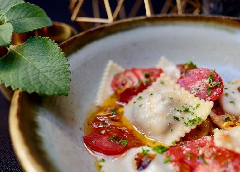 mushroom-ravioli from Bistro Ravioli