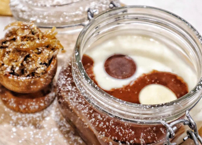 Yin & Yang Champorado with Tuyo
