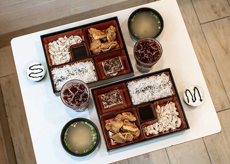 Bento Karaage Set from Yoshinoya
