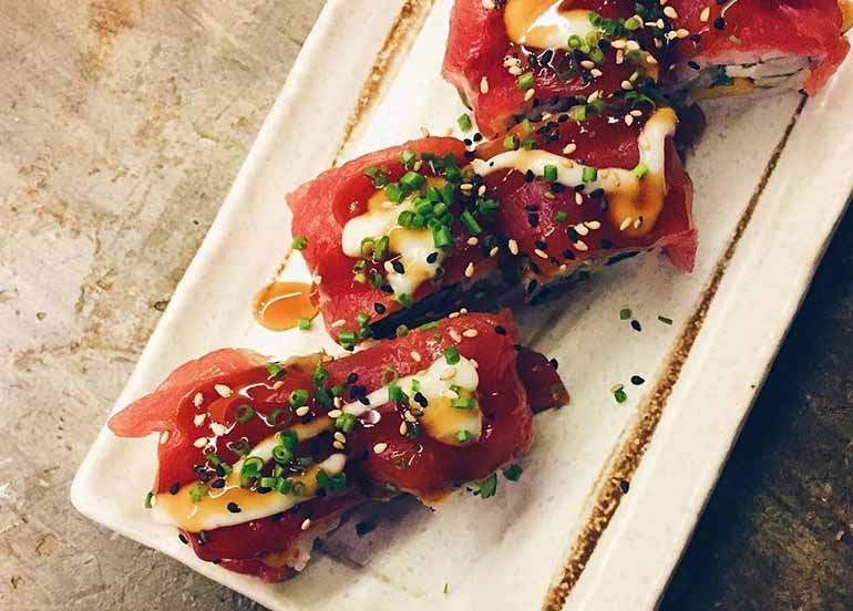 Tina Maki from Sensei Sushi Bar