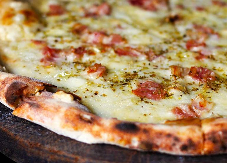 Pizza Bianca from Trattoria Altrove
