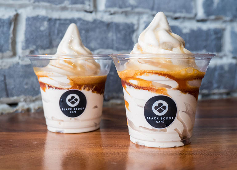 Classic Milk Tea Swirl from Black Scoop Cafe