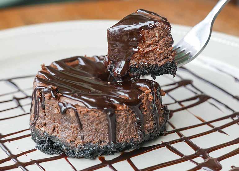 Double Chocolate Cheesecake from Designer Blooms Cafe