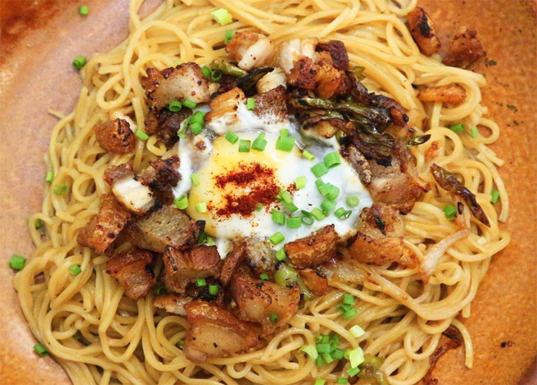 pancit sisig pino restaurant