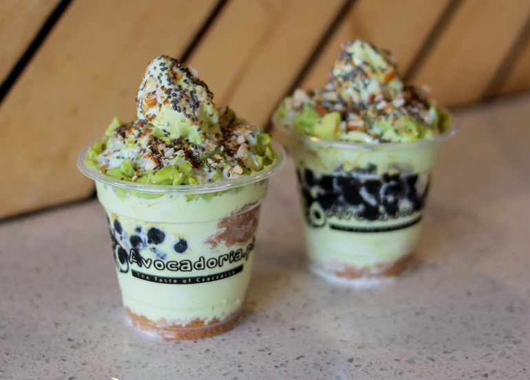 Avocadoria soft-serve desserts