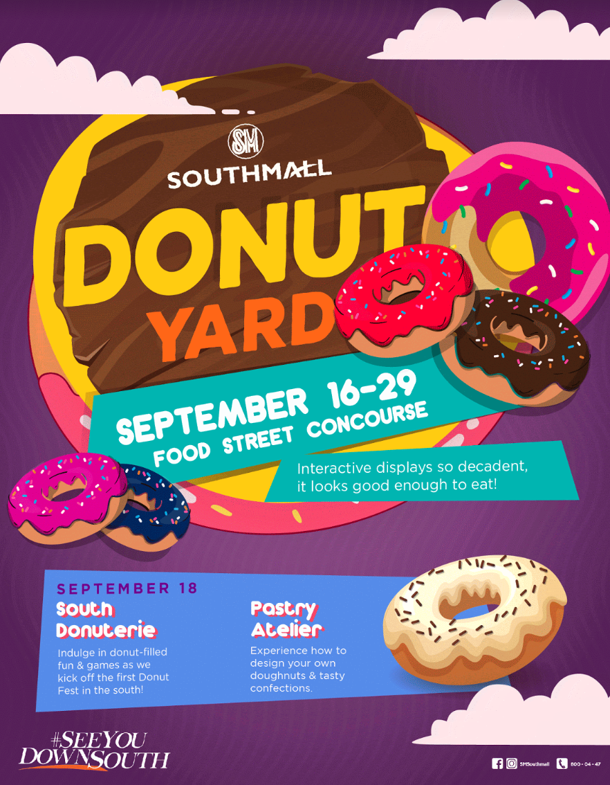 Donut Yard Poster