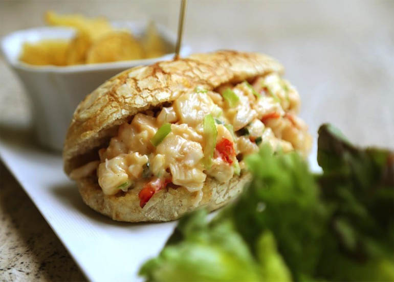 Lobster & River Prawn Roll from Lusso