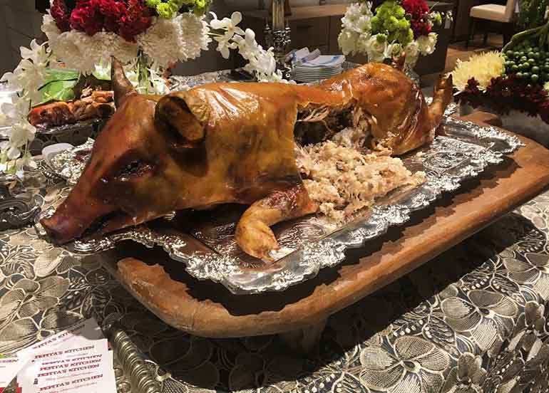 Truffle Stuffed Lechon from Pepita's Kitchen