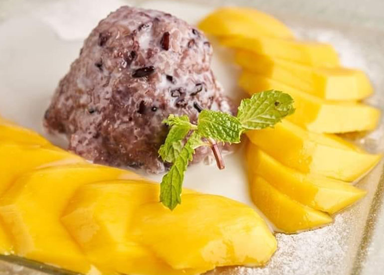 Mango Sticky Rice Dessert from Mango Tree Bistro