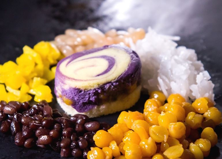 ube-halo-halo Treat from Kumori Philippines
