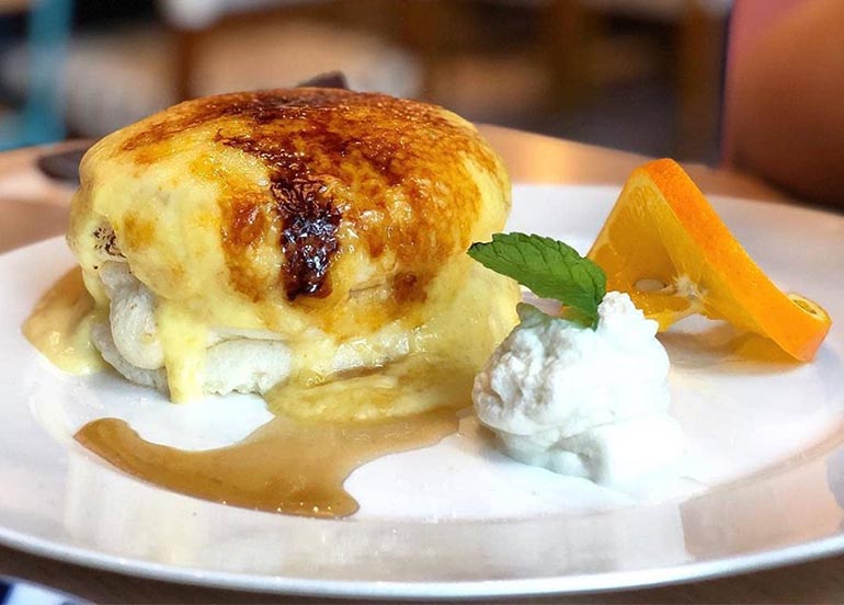 Orange Crème Brulee Souffle from Motto Motto PH