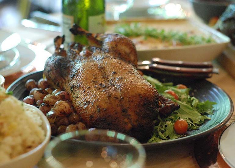 Roasted Chicken from Burrow Cafe