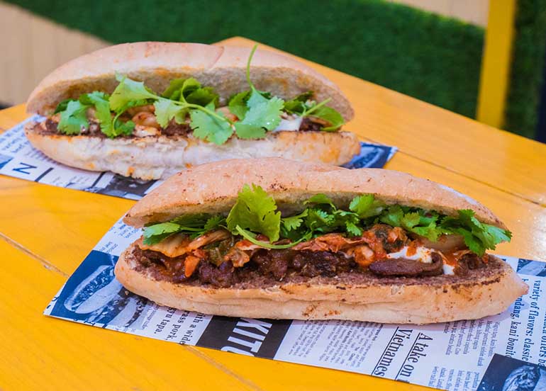 Samgyupsal Banh Mi from Banh Mi Kitchen