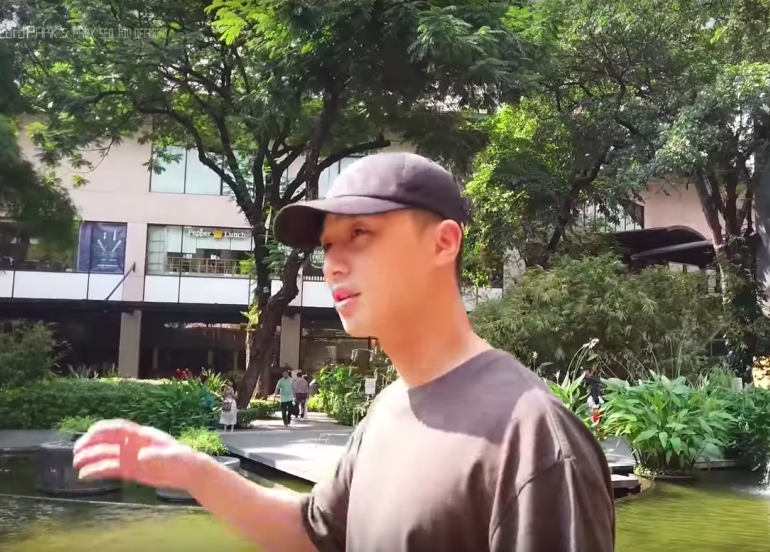 park seo joon in greenbelt manila