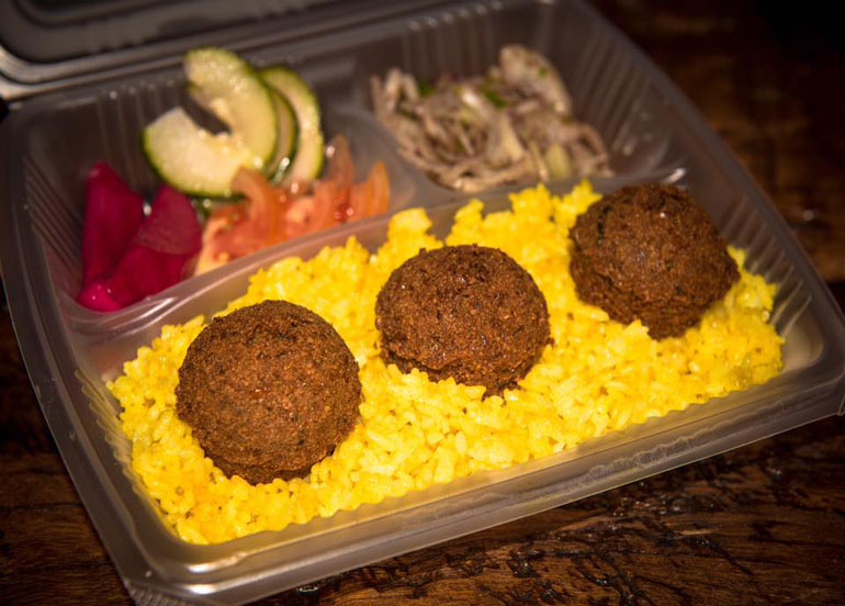 Falafel from Yalla Yalla