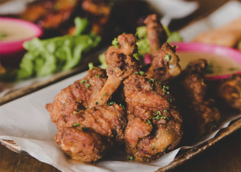 Pura Vida chicken wings