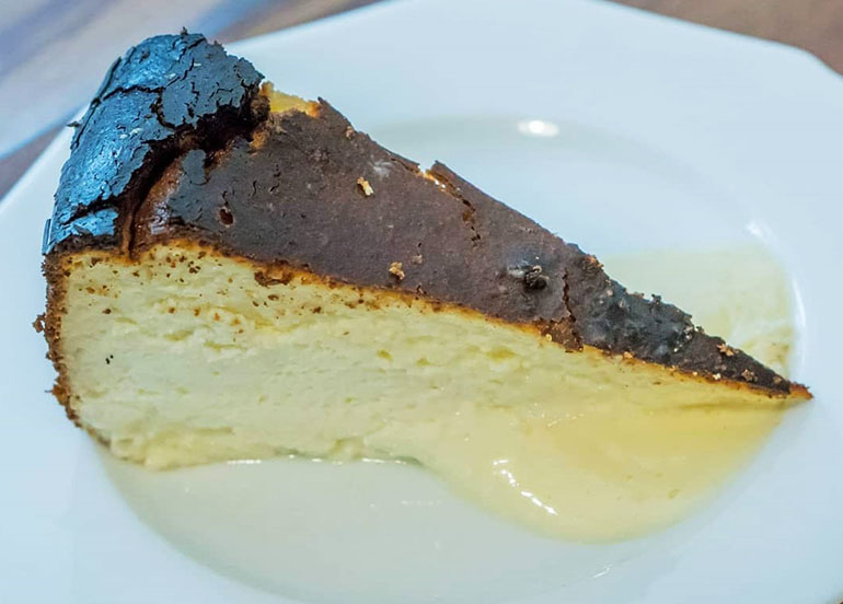 Burnt Cheesecake from Chateau Hestia
