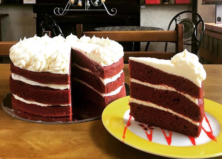 Red Velvet Layered Cake from Greg's Fruitcakery