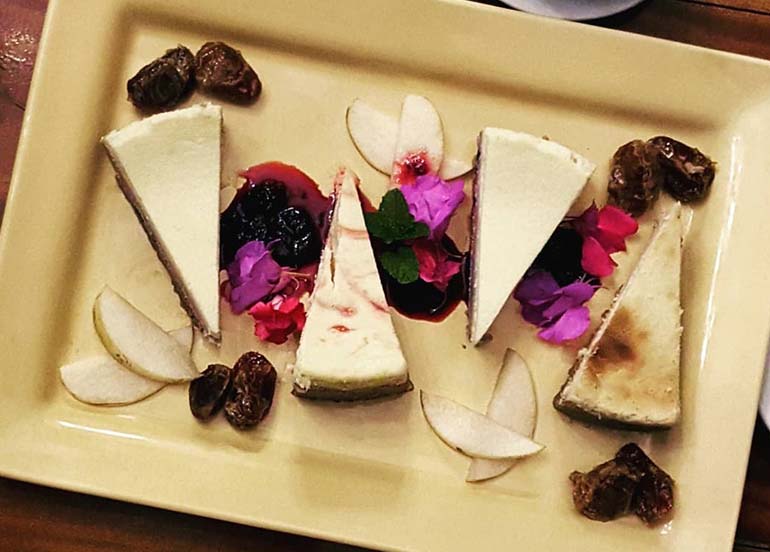 Cheesecakes from Don Limone Grill