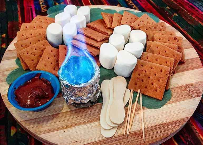 DIY Smores from Dreamland Arts and Crafts Cafe
