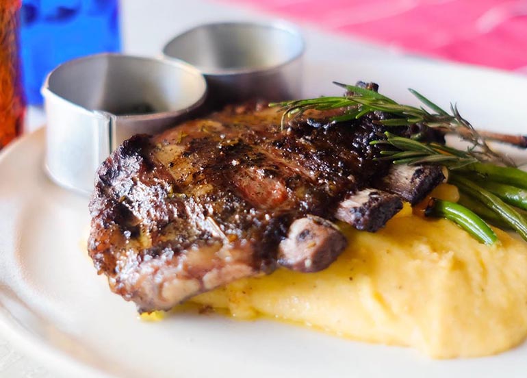 Ribs and Mashed Potatoes from Grace Park