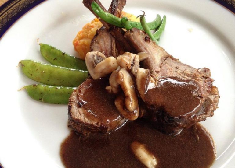 Lamb chops from mamas table
