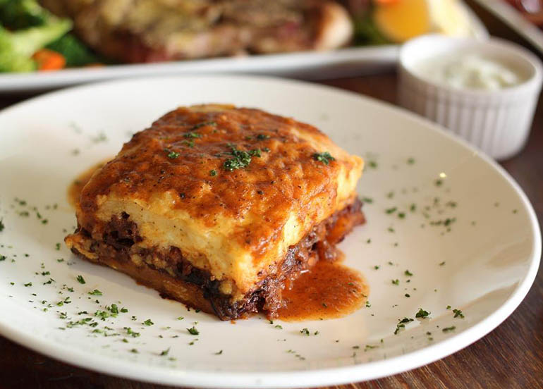 Moussaka from Lemon and Olives