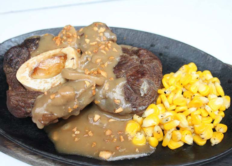 Bulalo Steak with Buttered Sweetcorn from Bulalo Fiesta Official