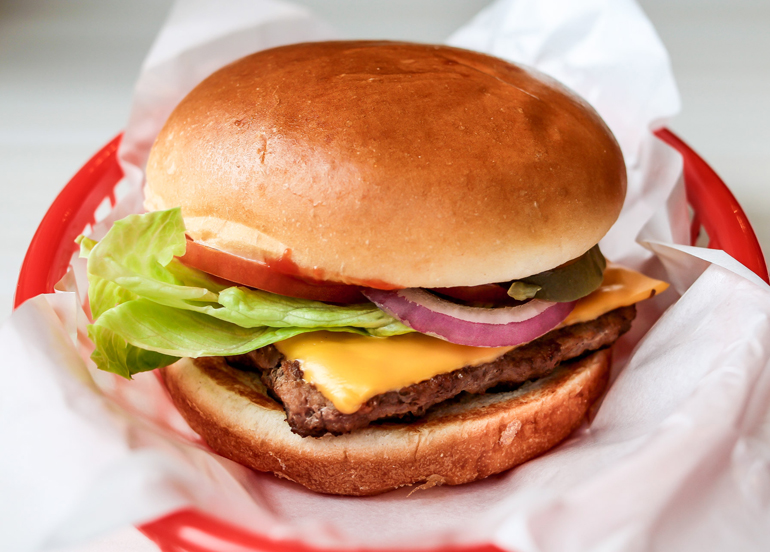 Dave's Single Burger from Wendy's