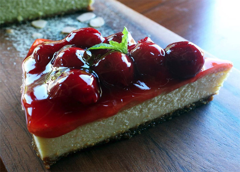 Strawberry Cheesecake from Yellow Bird Cafe