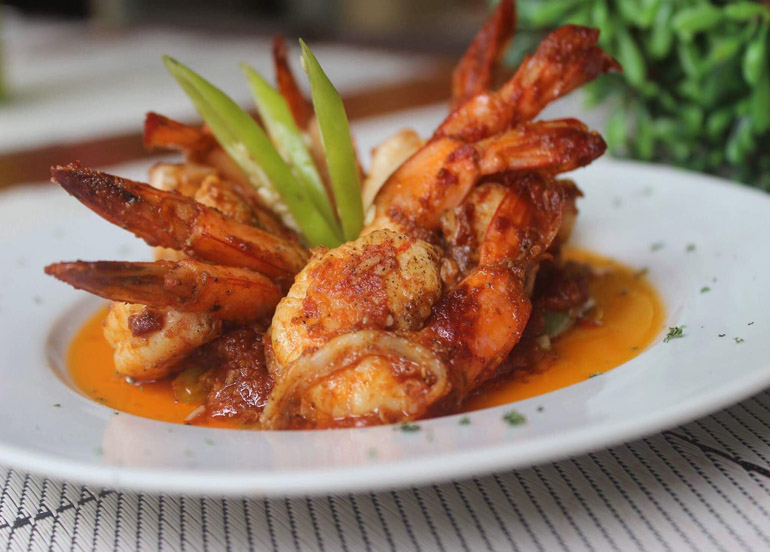 Shrimp from Casa Nieves
