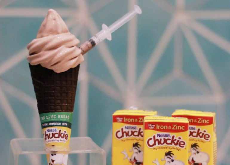 the lost bread chuckie ice cream