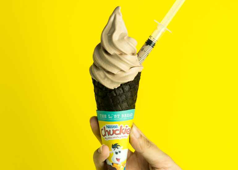 the lost bread chuckie ice cream