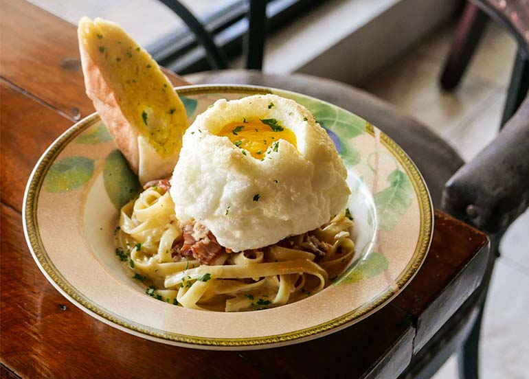 Carbonara from Fino Deli