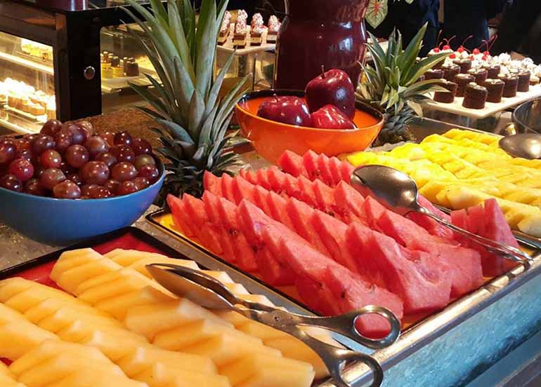 Fruit Station from Seven Corners Restaurant