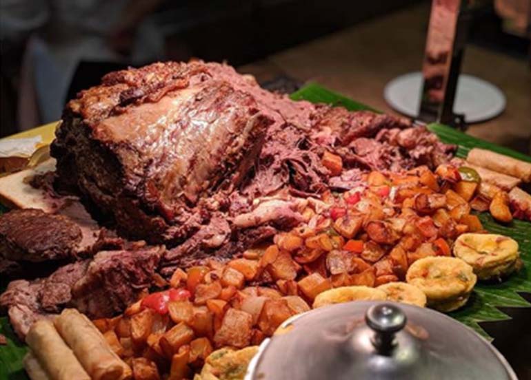 Carving Station from Cafe Ilang-Ilang, Manila Hotel
