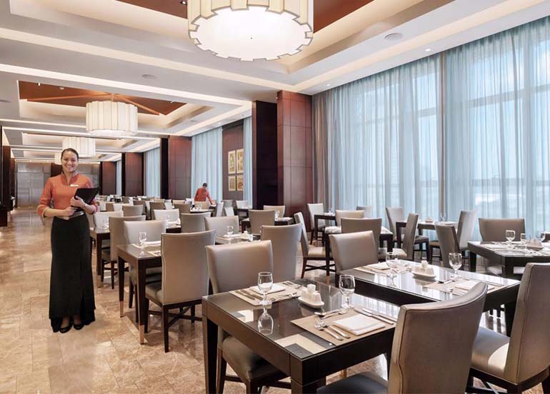 Dining Area at Crimson Hotel Filinvest City, Manila