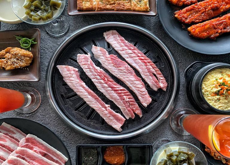 Soban K-Town Samgyupsal Set