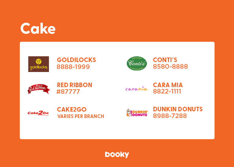 cakes delivery numbers metro manila