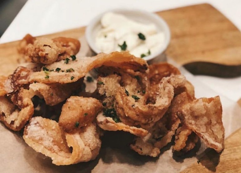 Bacon Chicharon from Early Bird Breakfast Club